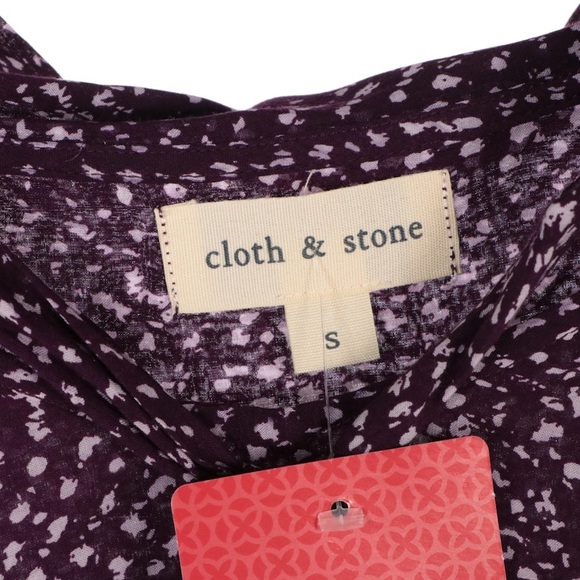 Cloth and Stone Women’s Neck Tie Shirt - Picture 2 of 6
